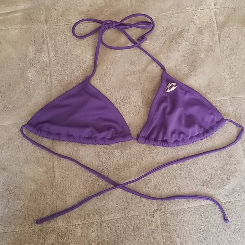 Dark purple Billabong bathing suit top